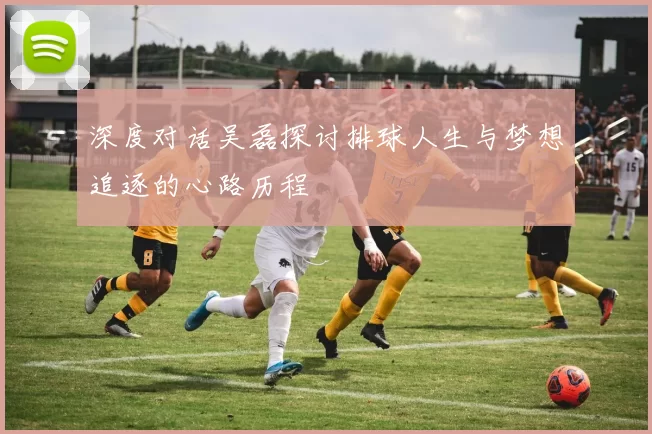 深度对话吴磊探讨排球人生与梦想追逐的心路历程