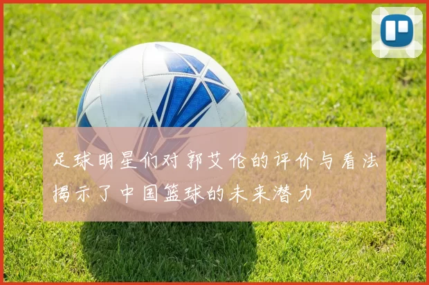 足球明星们对郭艾伦的评价与看法揭示了中国篮球的未来潜力