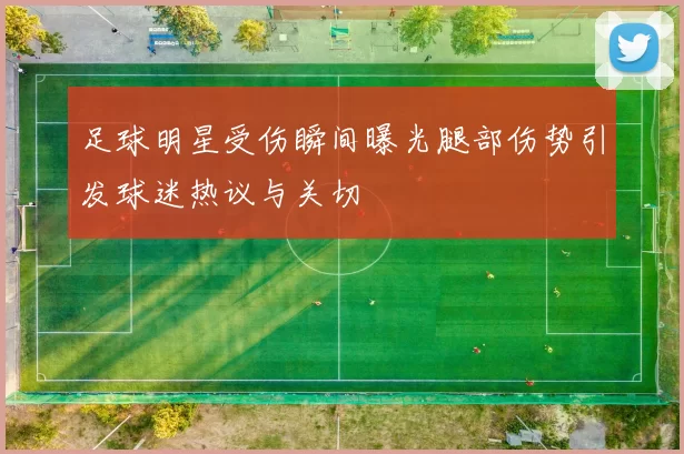 足球明星受伤瞬间曝光腿部伤势引发球迷热议与关切