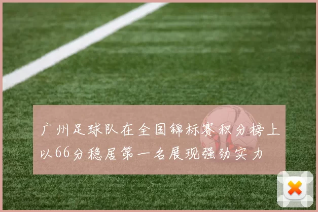 广州足球队在全国锦标赛积分榜上以66分稳居第一名展现强劲实力